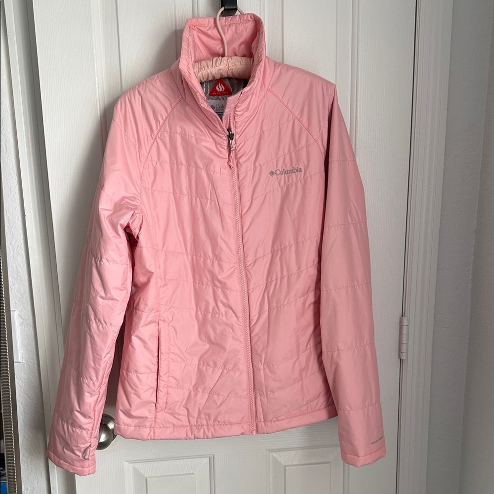 Columbia OmniHeat Light Pink Quilted Jacket